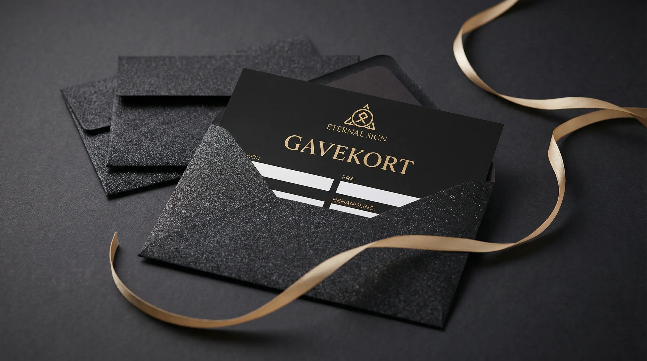 Fysisk gavekort sertifikat - full størrelse