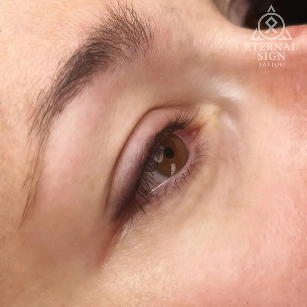 Eyeliner med skyggeeffekt – permanent makeup øyne